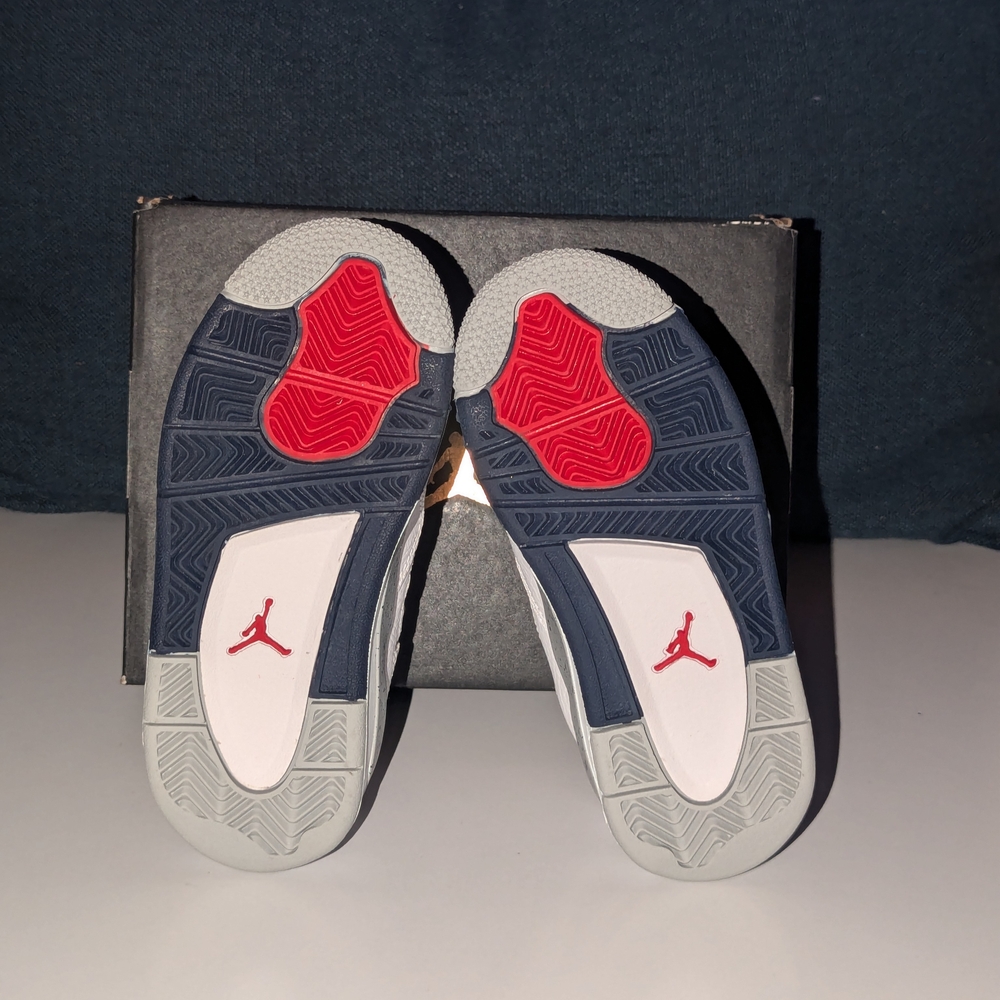 Kids Red and Gray Athletic Shoes
